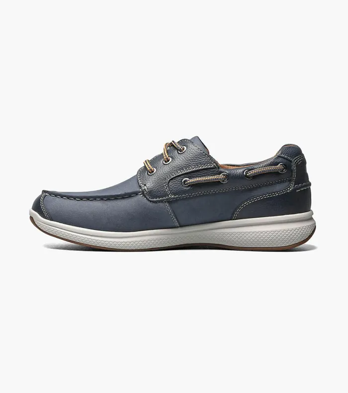 Great Lakes Moc Toe Oxford Indigo Men Florsheim Casual Shoes