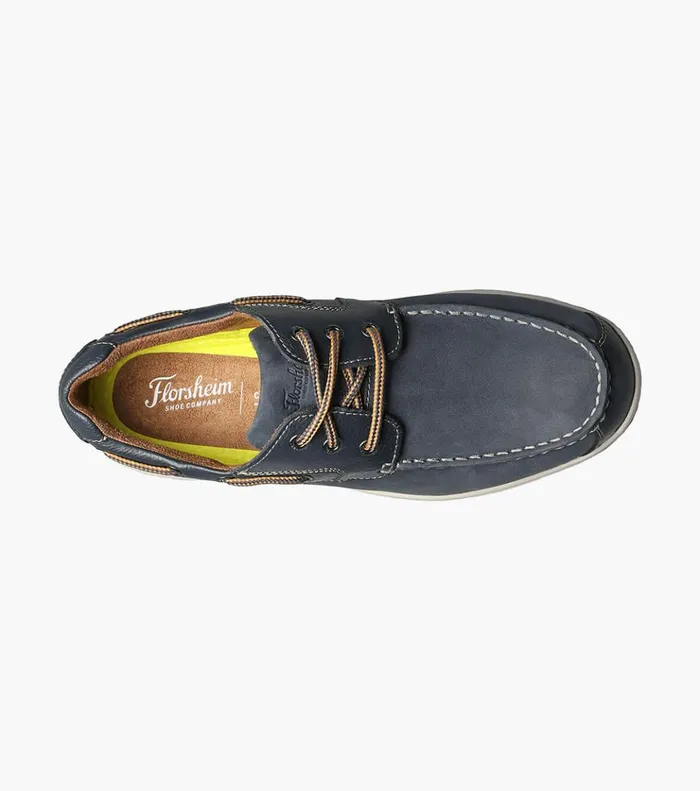 Great Lakes Moc Toe Oxford Indigo Men Florsheim Casual Shoes