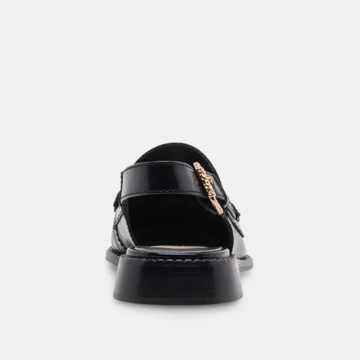 Hardi Loafers Midnight Crinkle Patent Women Dolce Vita Flats and Loafers