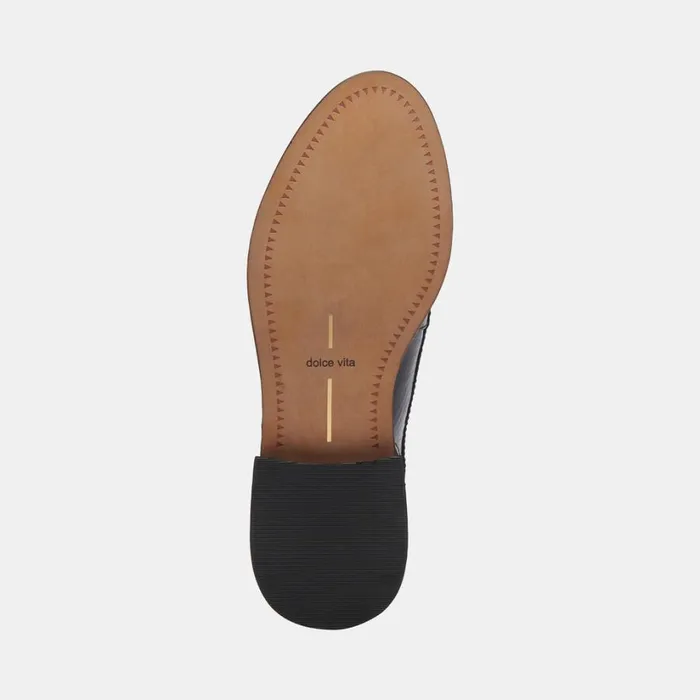 Hardi Loafers Midnight Crinkle Patent Women Dolce Vita Flats and Loafers