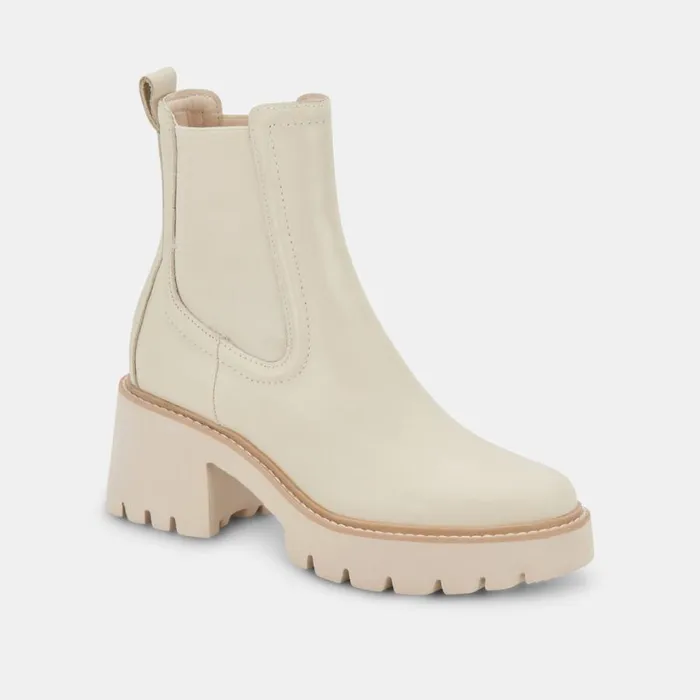 Hawk H2o Booties Ivory Leather Ivory Leather H2o Women Dolce Vita PreOrder
