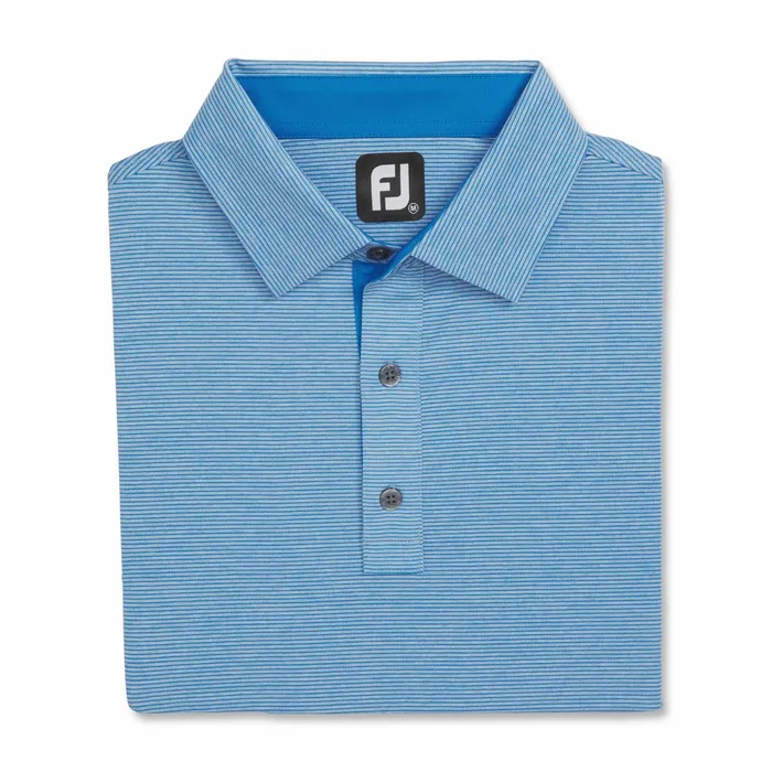 Heather Stripe Lisle Men FootJoy Shirts