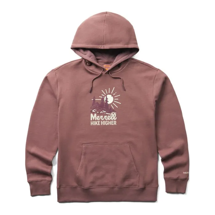 Hike Higher Fleece Hoody Peppercorn Women Merrell Tops