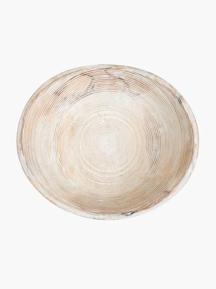 Home French Connection Home Accessories Radiance White Washbowl White Wash