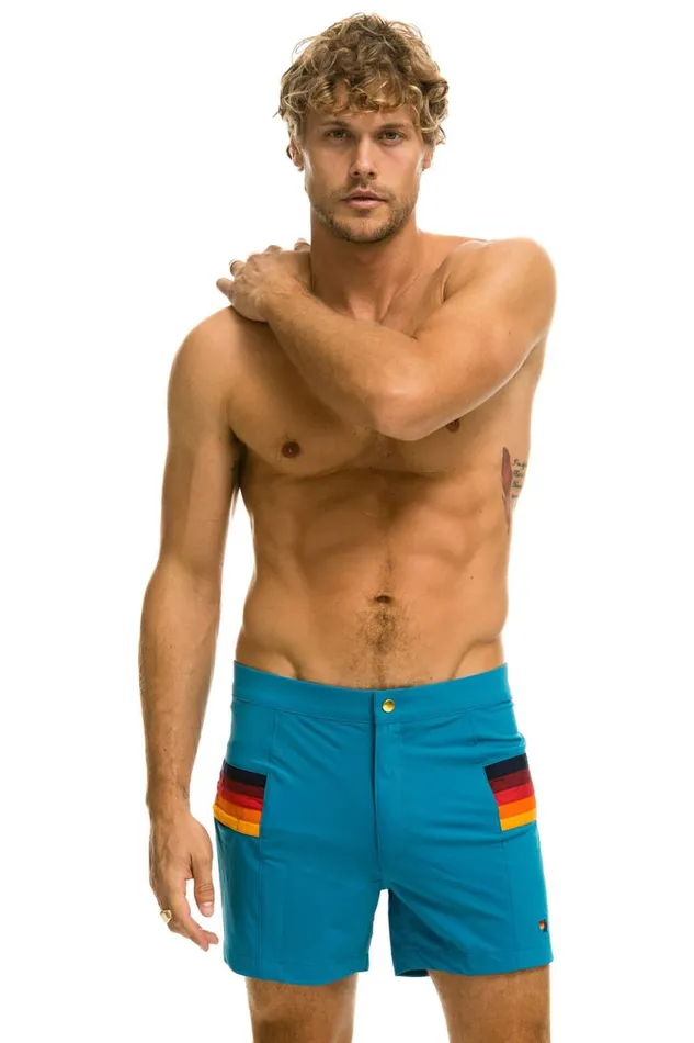 HORIZONTAL 5 STRIPE FLEX SHORTS 8211 ANTIGUA Men Aviator Nation Shorts