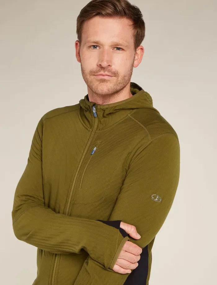 Icebreaker Descender Long Sleeve Zip Hoodie Algae Men039s Sweaters and Hoodies Icebreaker Descender Long Sleeve Zip Hoodie Algae Men039s Sweaters and Hoodies