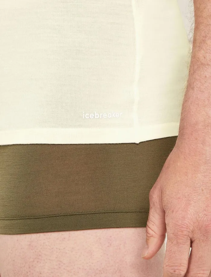 Icebreaker Merino 150 Anatomica Short Sleeve V Neck Top Undyed Men039s Underwear Icebreaker Merino 150 Anatomica Short Sleeve V Neck Top Undyed Men039s Underwear