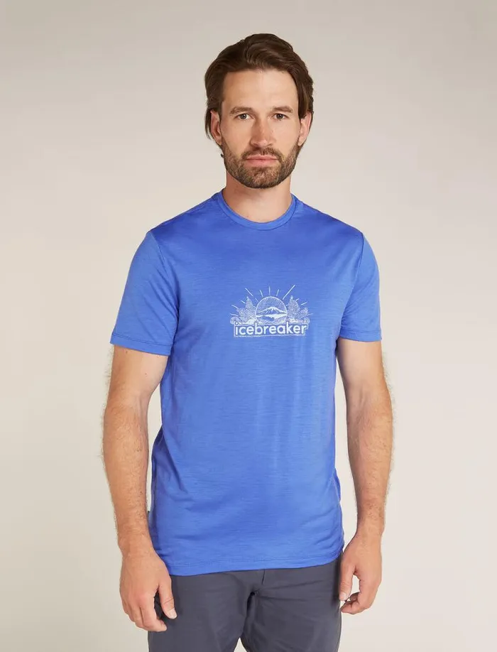 Icebreaker Merino 150 Tech Lite Short Sleeve TShirt IB Grown Naturally Brilliant Men039s Tshirts and Tanks Icebreaker Merino 150 Tech Lite Short Sleeve TShirt IB Grown Naturally Brilliant Men039s Tshirts and Tanks