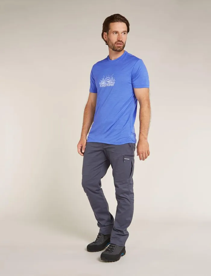 Icebreaker Merino 150 Tech Lite Short Sleeve TShirt IB Grown Naturally Brilliant Men039s Tshirts and Tanks Icebreaker Merino 150 Tech Lite Short Sleeve TShirt IB Grown Naturally Brilliant Men039s Tshirts and Tanks