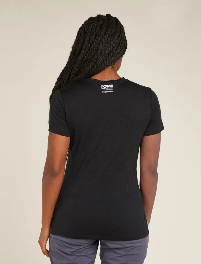 Icebreaker Merino 150 Tech Lite Short Sleeve TShirt Protect Our Winters Black Women039s Tshirts and Tanks Icebreaker Merino 150 Tech Lite Short Sleeve TShirt Protect Our Winters Black Women039s Tshirts and Tanks