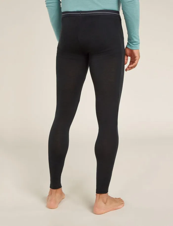 Icebreaker Merino 175 Everyday Thermal Leggings WFly Black Men039s Base Layers Icebreaker Merino 175 Everyday Thermal Leggings WFly Black Men039s Base Layers