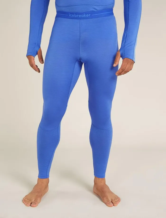 Icebreaker Merino 200 ZoneKnit Thermal Leggings Brilliant Men039s Base Layers