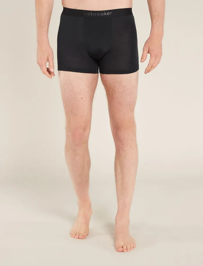 Icebreaker Merino Blend 125 CoolLite Anatomica Boxers Black Men039s Underwear