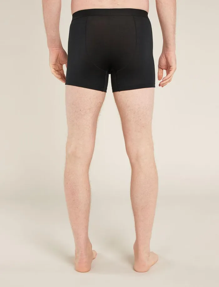 Icebreaker Merino Blend 125 CoolLite Anatomica Boxers Black Men039s Underwear Icebreaker Merino Blend 125 CoolLite Anatomica Boxers Black Men039s Underwear