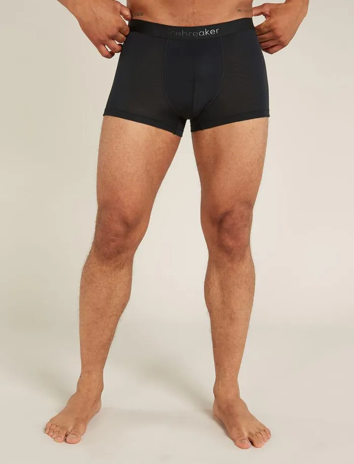 Icebreaker Merino Blend 125 CoolLite Anatomica Trunks Black Men039s Underwear
