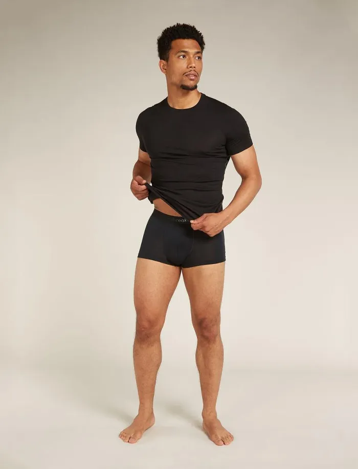 Icebreaker Merino Blend 125 CoolLite Anatomica Trunks Black Men039s Underwear Icebreaker Merino Blend 125 CoolLite Anatomica Trunks Black Men039s Underwear