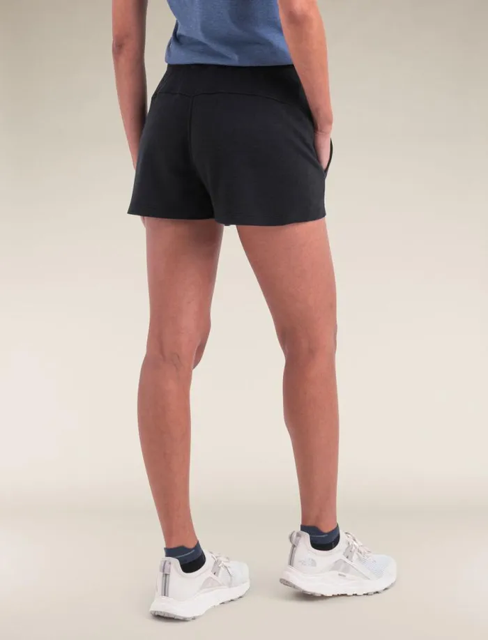 Icebreaker Merino Blend 200 Crush Shorts Black Women039s Pants Tights and Shorts Icebreaker Merino Blend 200 Crush Shorts Black Women039s Pants Tights and Shorts