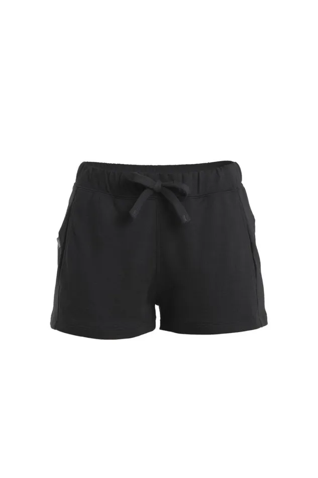 Icebreaker Merino Blend 200 Crush Shorts Black Women039s Pants Tights and Shorts Icebreaker Merino Blend 200 Crush Shorts Black Women039s Pants Tights and Shorts
