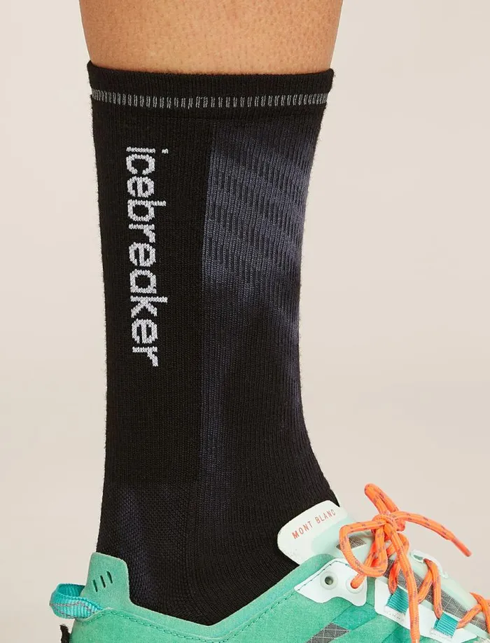 Icebreaker Merino Blend Run Ultralight Crew Socks Cloud Dye Graphiteblack Women039s Socks Icebreaker Merino Blend Run Ultralight Crew Socks Cloud Dye Graphiteblack Women039s Socks