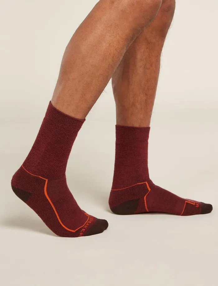 Icebreaker Merino Hike Medium Crew Socks Portblaze Men039s Socks Icebreaker Merino Hike Medium Crew Socks Portblaze Men039s Socks