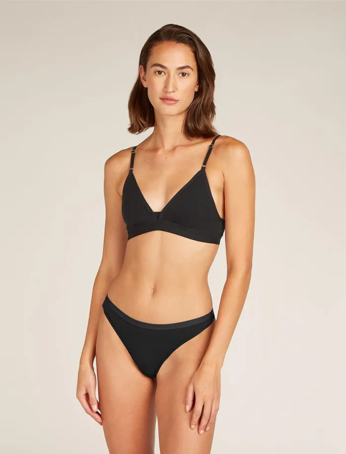 Icebreaker Merino Siren Bra 2 Pack Black Women039s Underwear and Bras Icebreaker Merino Siren Bra 2 Pack Black Women039s Underwear and Bras