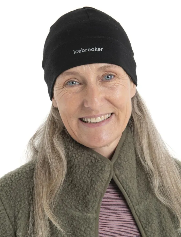 Icebreaker Unisex Merino 200 Oasis Beanie Black Men039sWomen039s Hats and Neckwear Icebreaker Unisex Merino 200 Oasis Beanie Black Men039sWomen039s Hats and Neckwear
