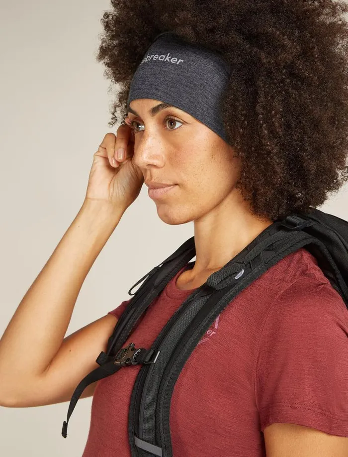Icebreaker Unisex Merino 200 Oasis Headband Jet Heather Men039sWomen039s Hats and Neckwear Icebreaker Unisex Merino 200 Oasis Headband Jet Heather Men039sWomen039s Hats and Neckwear