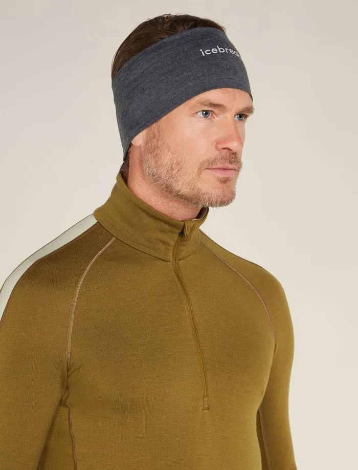 Icebreaker Unisex Merino 200 Oasis Headband Jet Heather Men039sWomen039s Hats and Neckwear Icebreaker Unisex Merino 200 Oasis Headband Jet Heather Men039sWomen039s Hats and Neckwear