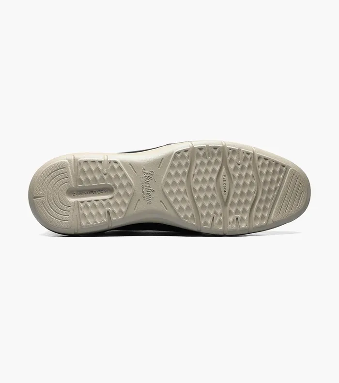 Ignight Plain Toe Slip On Black Men Florsheim Casual Shoes