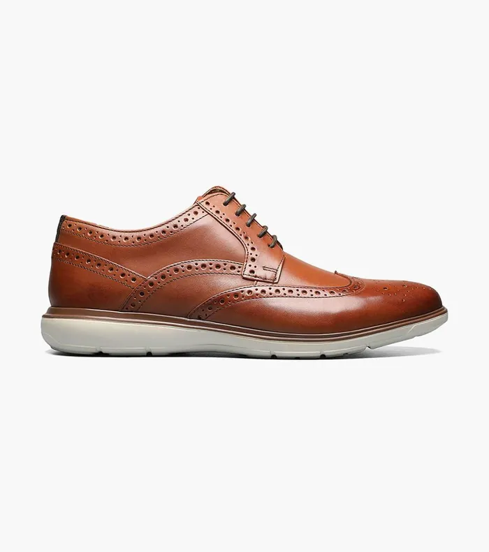 Ignight Wingtip Oxford Saddle Tan Men Florsheim Casual Shoes