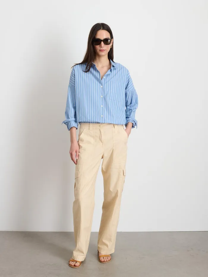 Ivy Cargo Pant Light Bone Women Alex Mill Pants