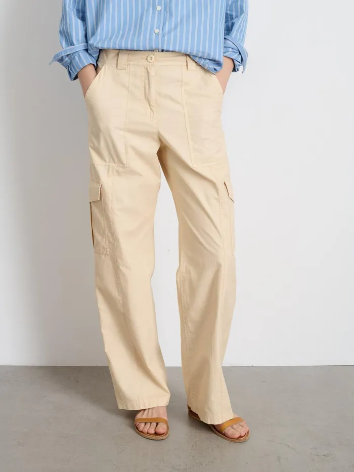 Ivy Cargo Pant Light Bone Women Alex Mill Pants