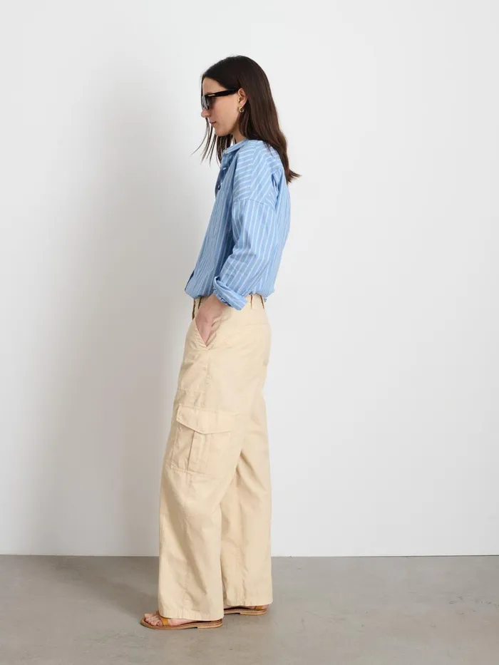 Ivy Cargo Pant Light Bone Women Alex Mill Pants