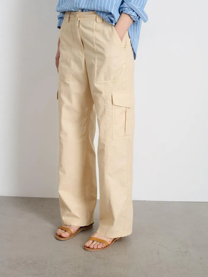 Ivy Cargo Pant Light Bone Women Alex Mill Pants