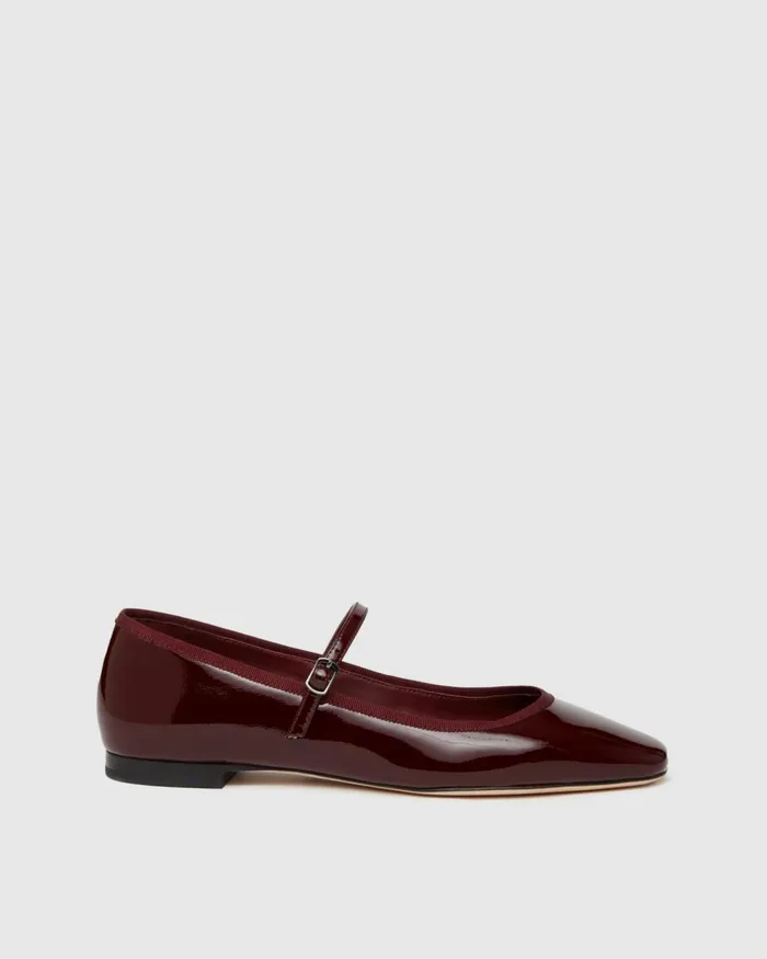 Jolie Flat 8211 Oxblood Patent Leather Women PAIGE Flats