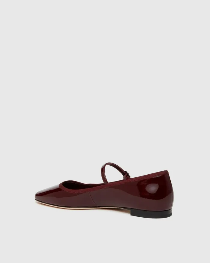 Jolie Flat 8211 Oxblood Patent Leather Women PAIGE Flats Jolie Flat 8211 Oxblood Patent Leather Women PAIGE Flats