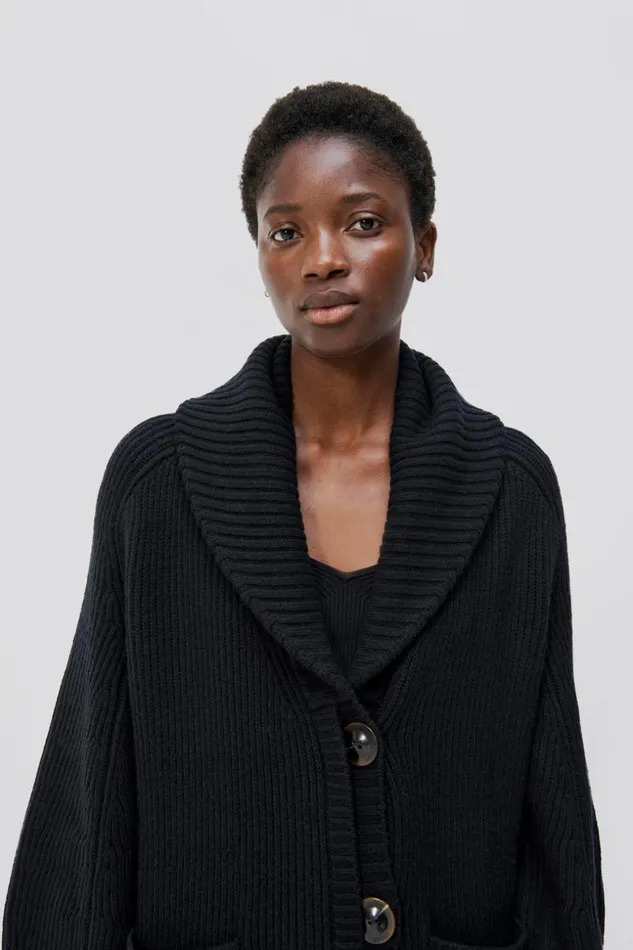 Jonathan Simkhai Adoria Robe Black Women Knitwear