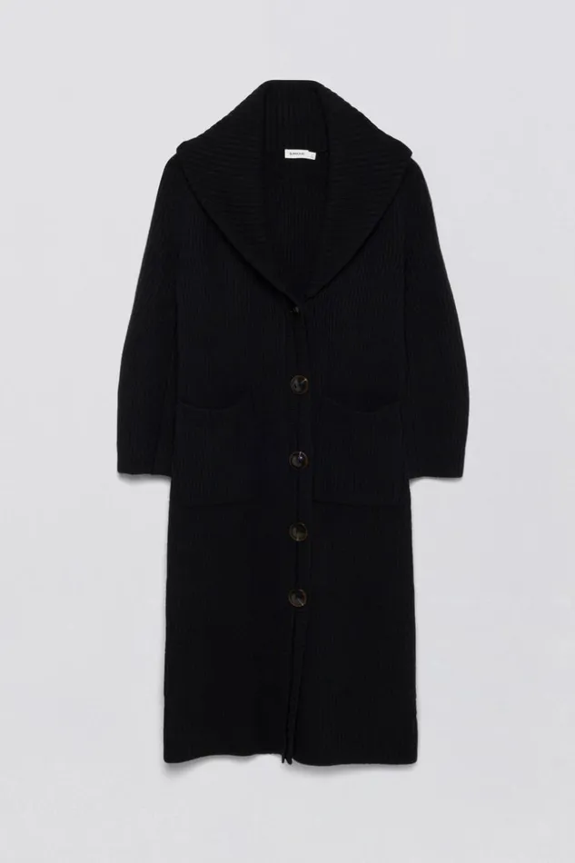 Jonathan Simkhai Adoria Robe Black Women Knitwear