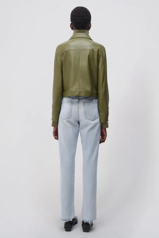 Jonathan Simkhai Becka Jacket Nori Women Jackets and Coats