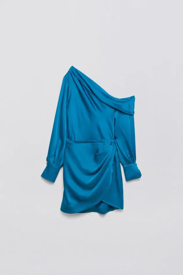 Jonathan Simkhai Cameron Dress Phthalo Blue Women Dresses and Jumpsuits