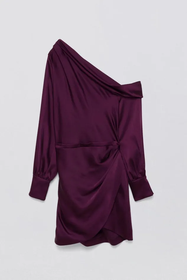 Jonathan Simkhai Cameron Dress Plum Women Dresses and Jumpsuits
