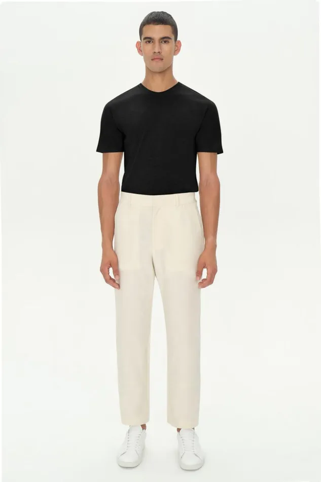 Jonathan Simkhai Cashmere Crewneck Black Men Tops and TShirts