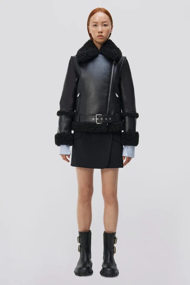 Jonathan Simkhai Charleston Jacket Black Women Jackets and Coats