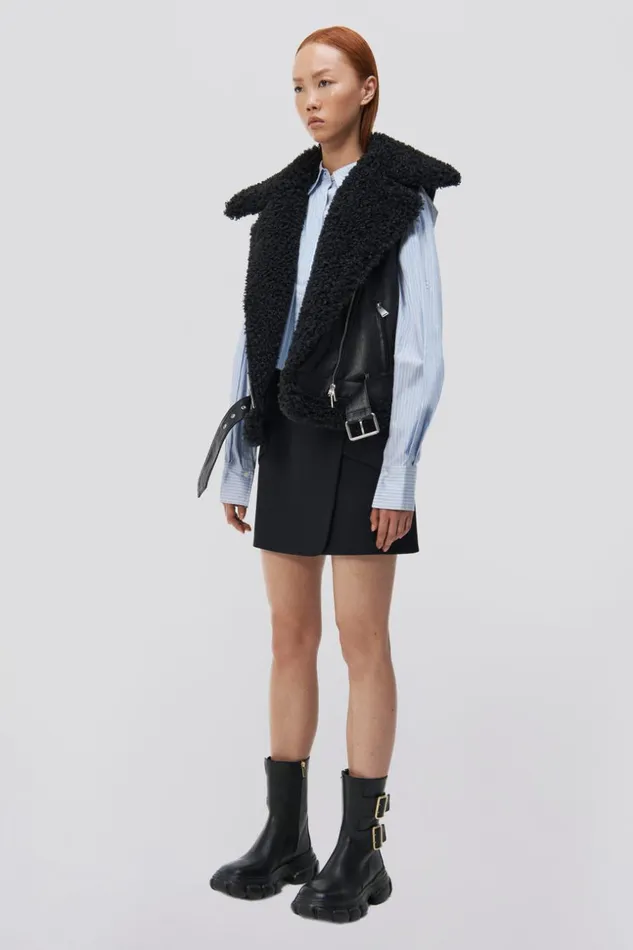 Jonathan Simkhai Charleston Jacket Black Women Jackets and Coats