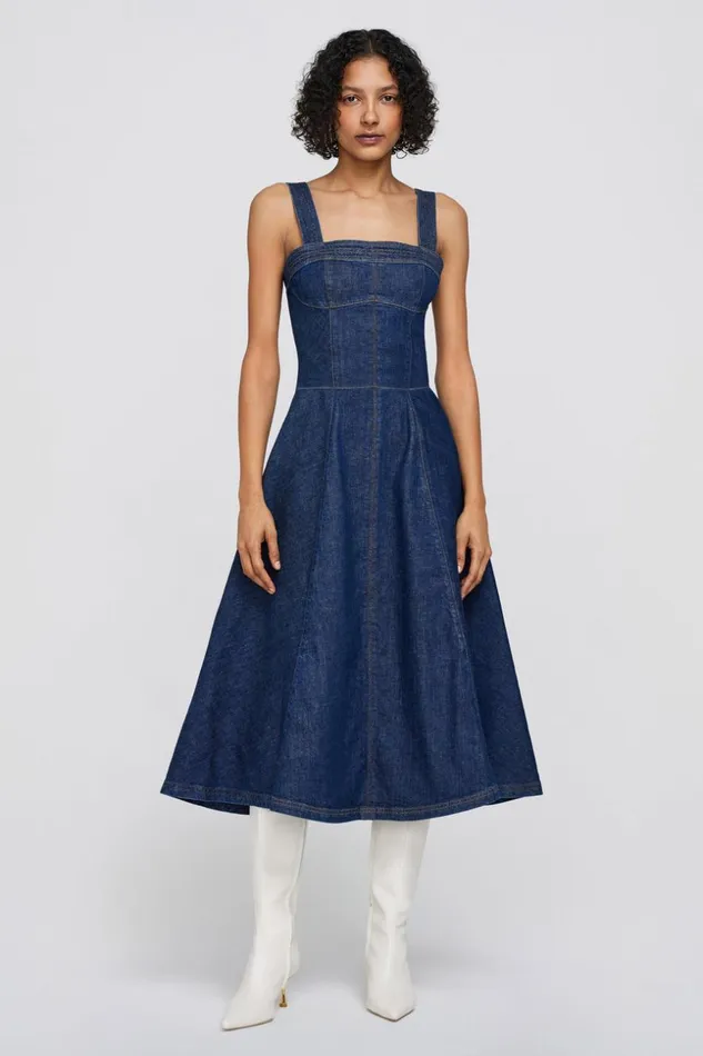 Jonathan Simkhai Cici Dress Imperial Women Dresses and Jumpsuits