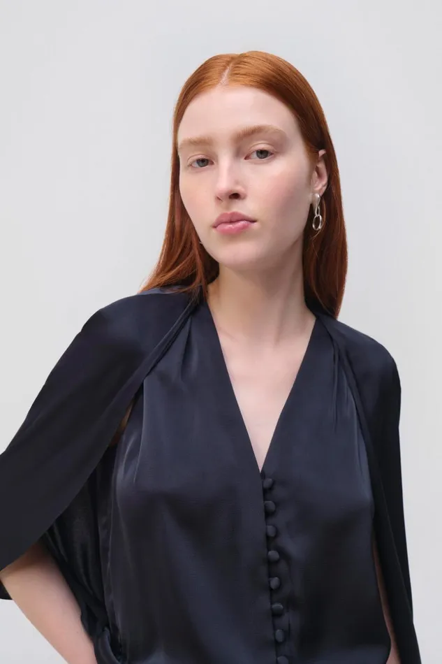 Jonathan Simkhai Dawn Top Black Women Tops and Bodysuits