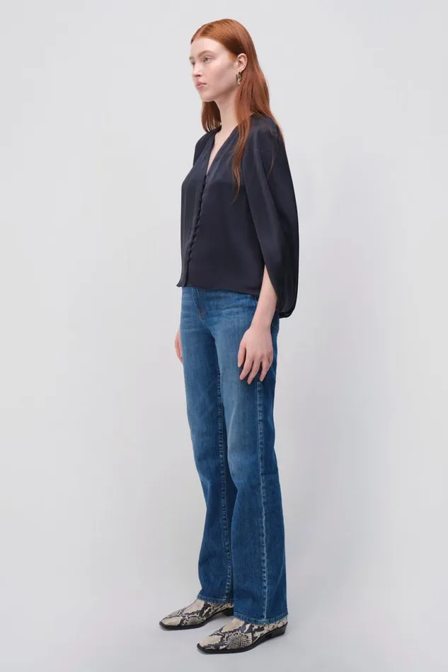 Jonathan Simkhai Dawn Top Black Women Tops and Bodysuits