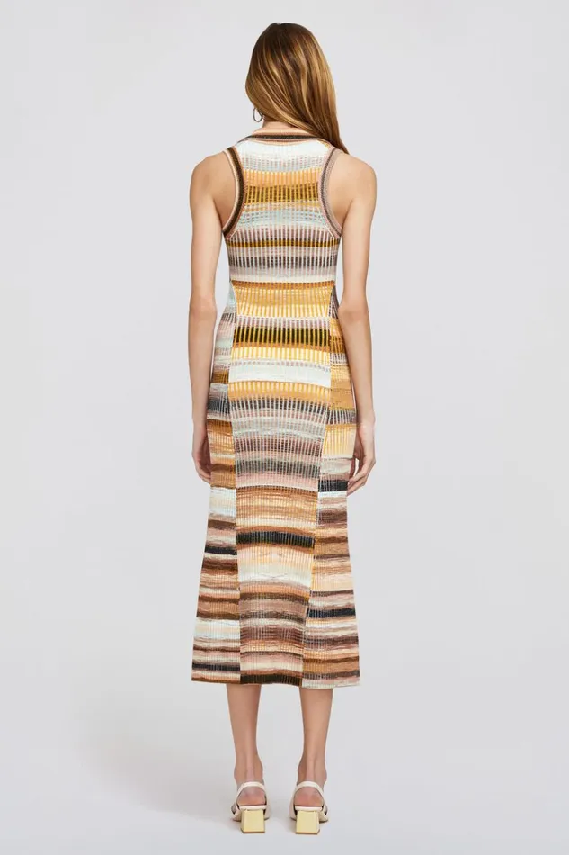 Jonathan Simkhai Emiliana Dress Thorn Space Dye Women Dresses and Jumpsuits