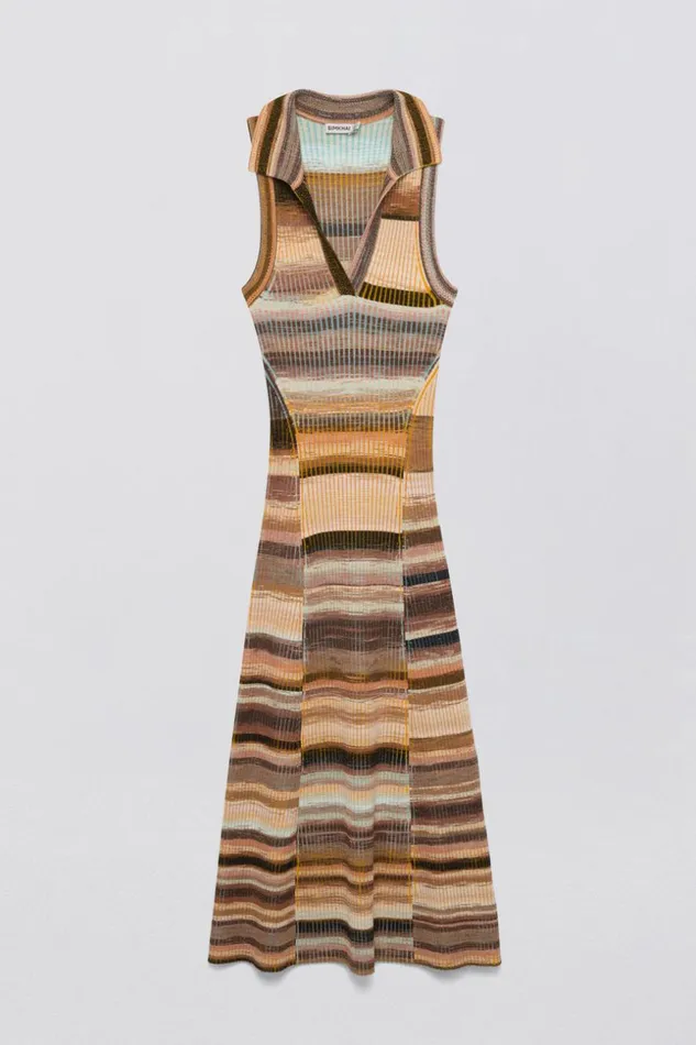 Jonathan Simkhai Emiliana Dress Thorn Space Dye Women Dresses and Jumpsuits
