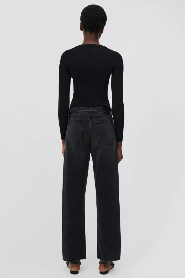 Jonathan Simkhai Giuliana Top Black Women Knitwear